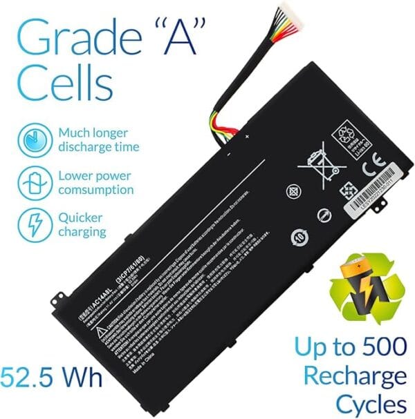 J2 High-quality laptop batteries for Acer, HP, Dell, Lenovo in Dubai